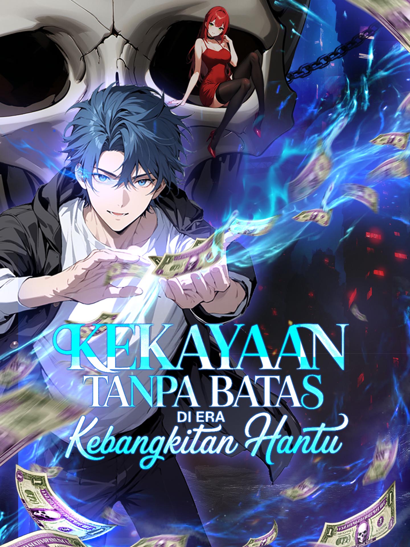 Poster Kekayaan Tanpa Batas di Era Kebangkitan Hantu