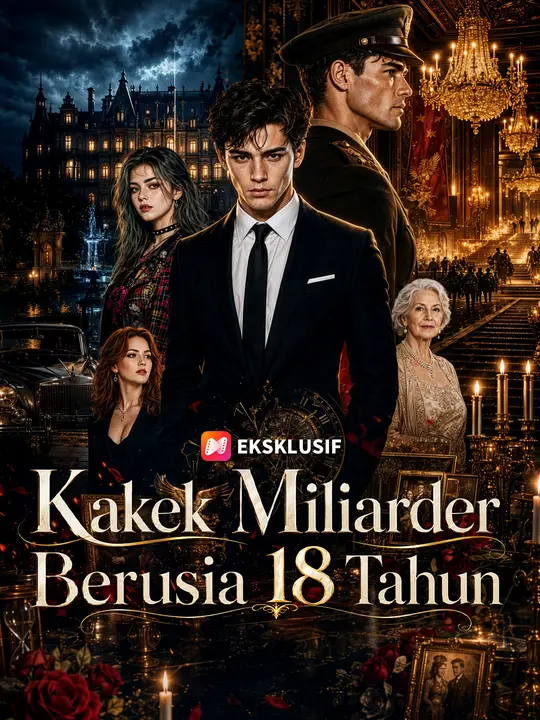 Poster Kakek Miliarder Berusia 18 Tahun