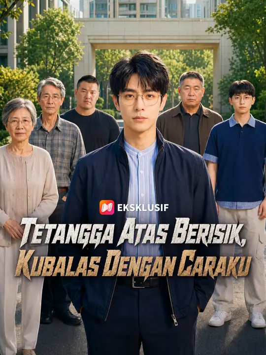 Poster Tetangga Atas Berisik, Kubalas Dengan Caraku