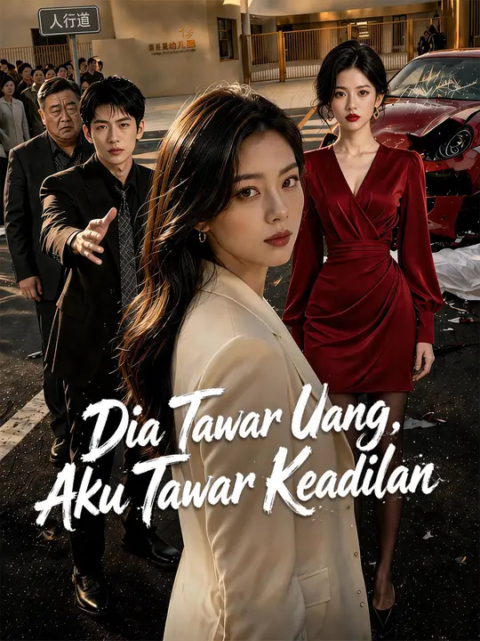 Poster Dia Tawar Uang, Aku Tawar Keadilan