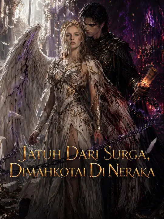 Poster Jatuh Dari Surga, Dimahkotai Di Neraka