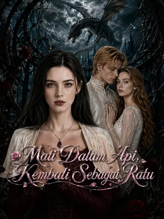 Poster Mati Dalam Api, Kembali Sebagai Ratu