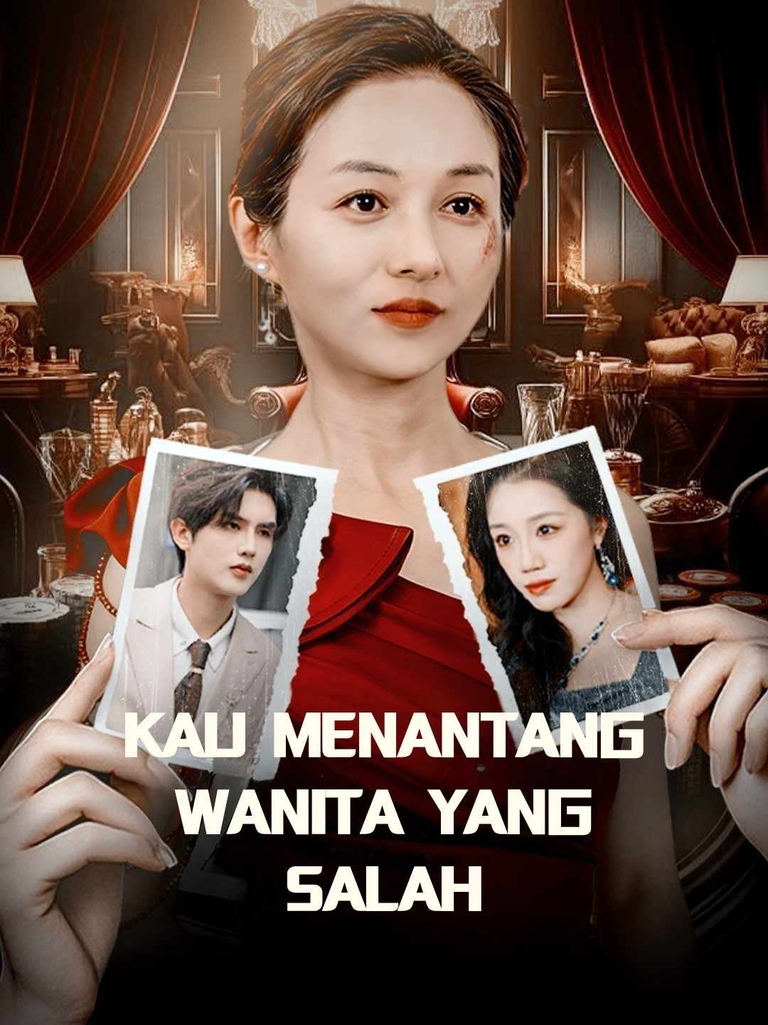 Poster Kau Menantang Wanita yang Salah