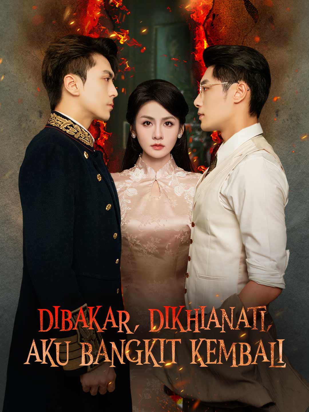 Poster Dibakar, Dikhianati, Aku Bangkit Kembali