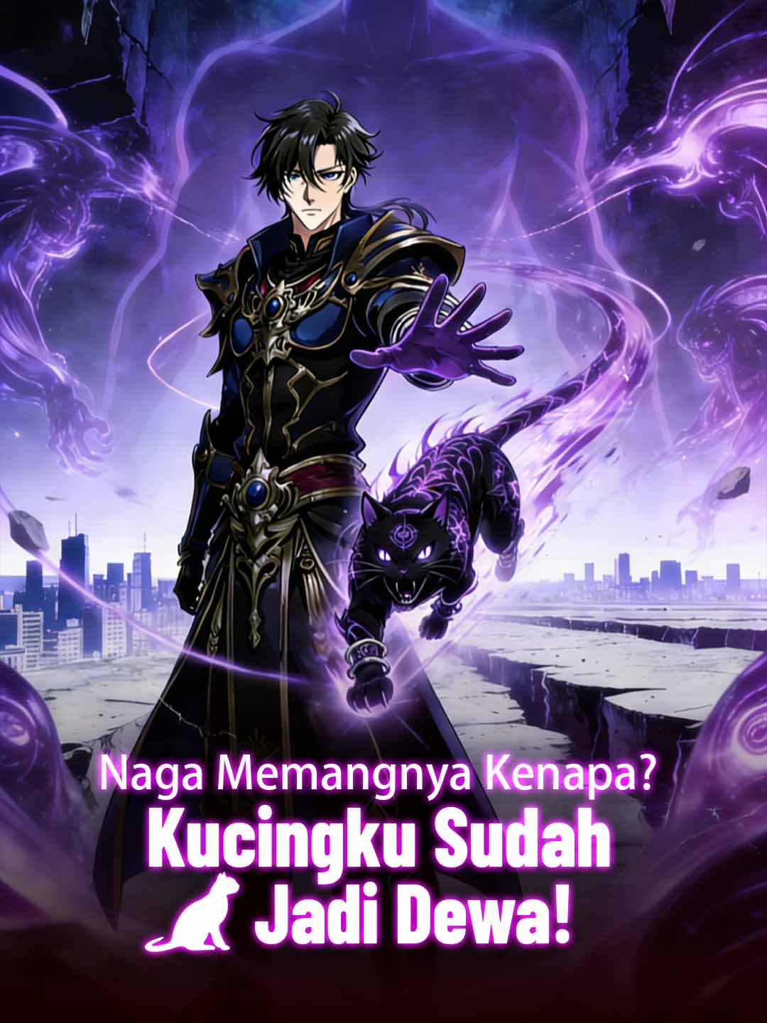 Poster Naga Memangnya Kenapa? Kucingku Sudah Jadi Dewa!