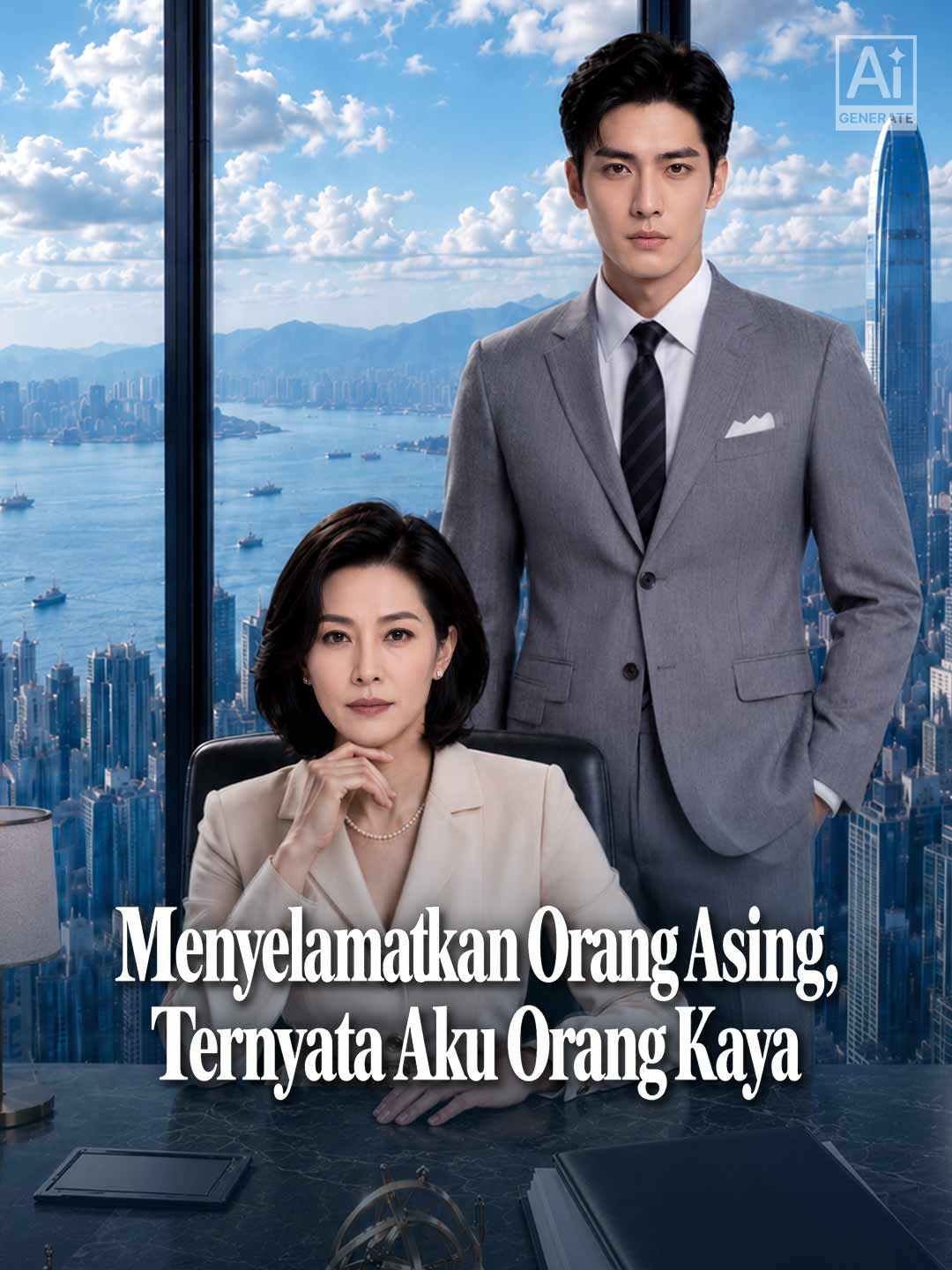 Poster Menyelamatkan Orang Asing, Ternyata Aku Orang Kaya