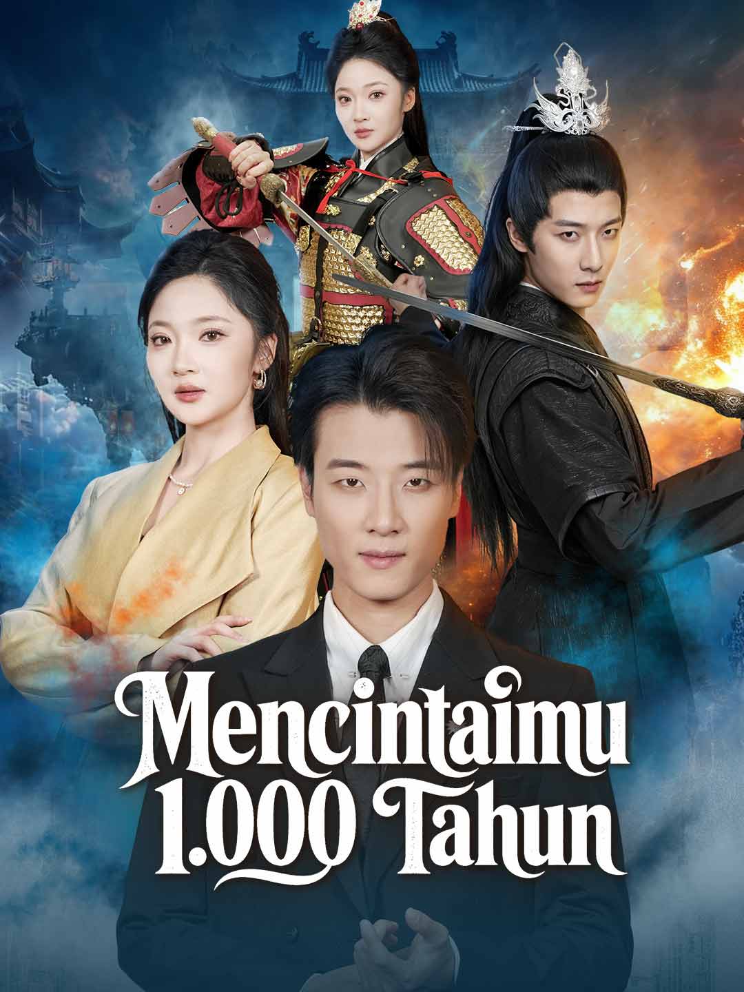 Poster Mencintaimu 1.000 Tahun