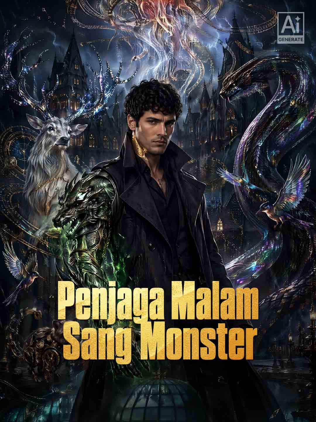 Poster Penjaga Malam Sang Monster
