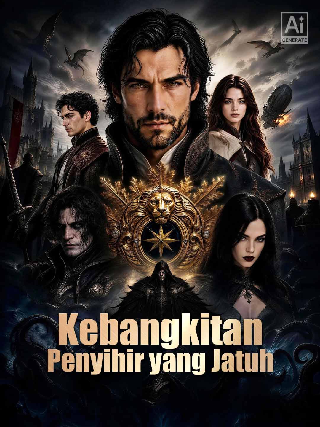 Poster Kebangkitan Penyihir yang Jatuh