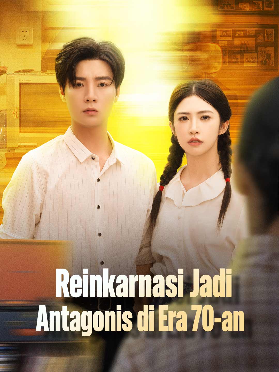 Poster Reinkarnasi Jadi Antagonis di Era 70-an