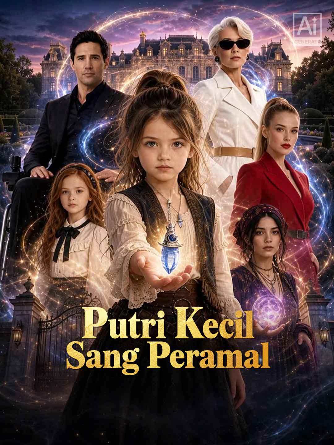 Poster Putri Kecil Sang Peramal
