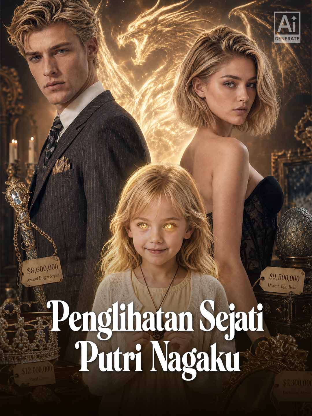 Poster Penglihatan Sejati Putri Nagaku