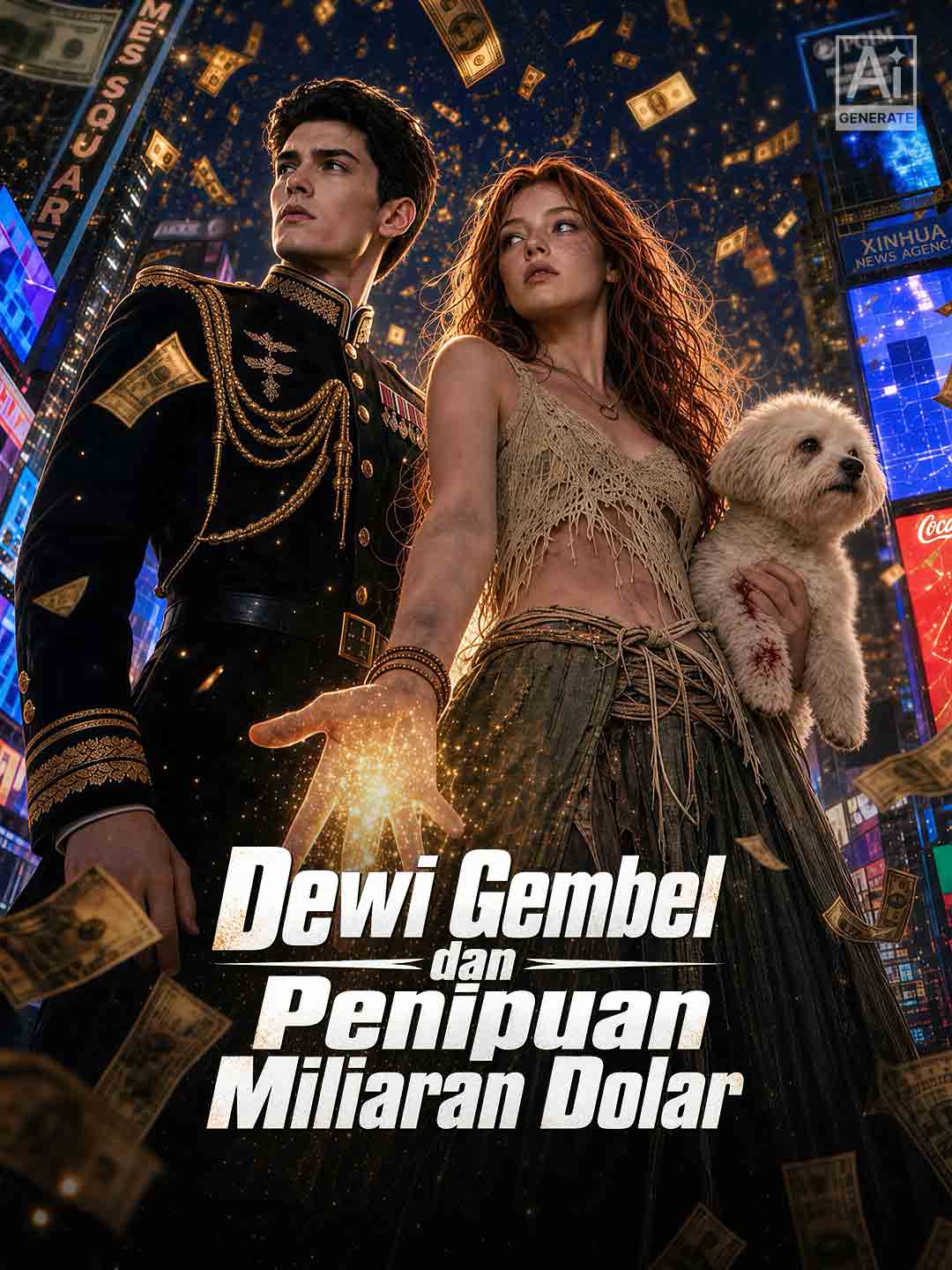 Poster Dewi Gembel dan Penipuan Miliaran Dolar