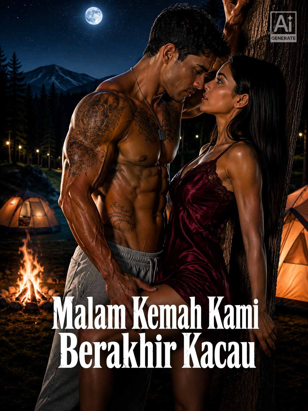 Poster Malam Kemah Kami Berakhir Kacau