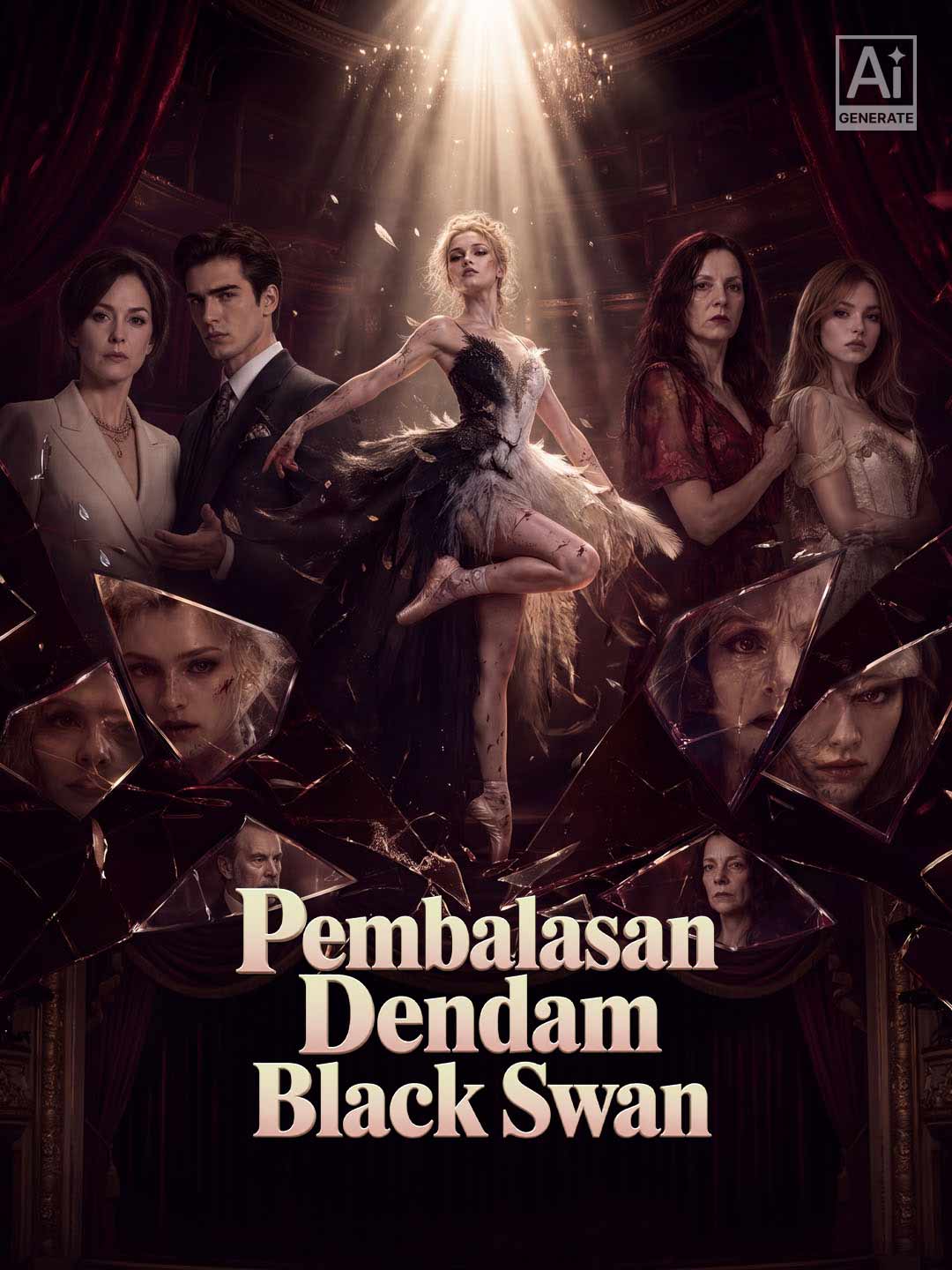 Poster Pembalasan Dendam Black Swan