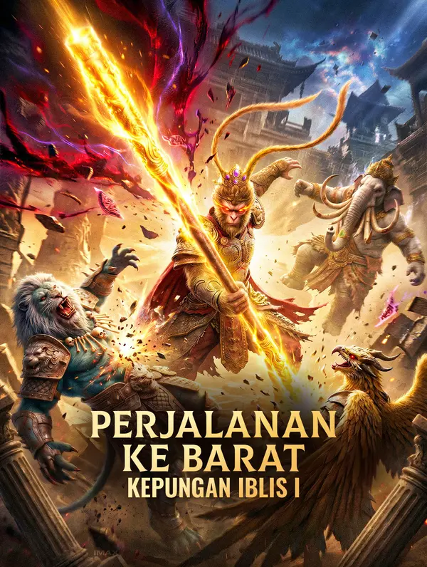 Poster Perjalanan ke Barat: Kepungan Iblis I
