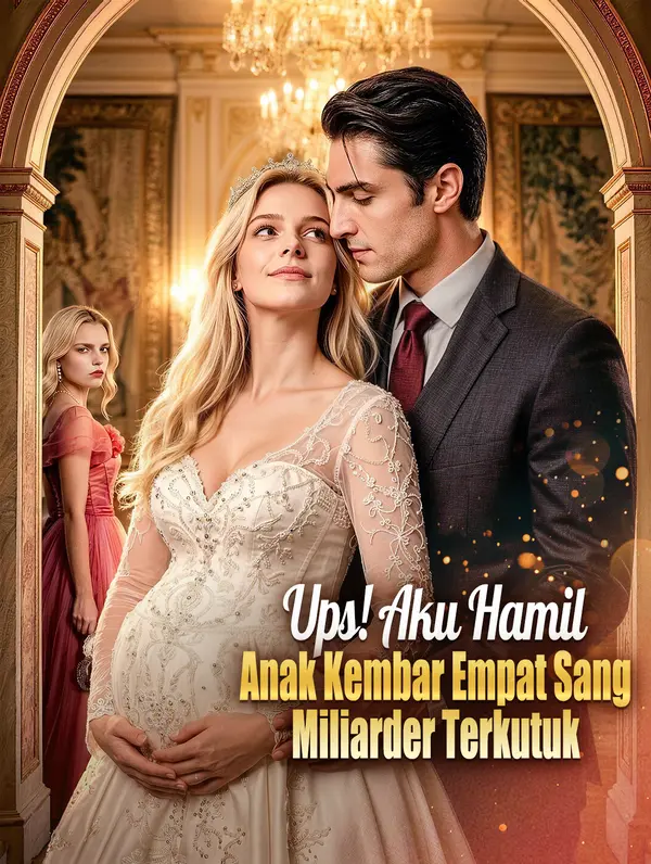 Poster Ups! Aku Hamil Anak Kembar Empat Sang Miliarder Terkutuk