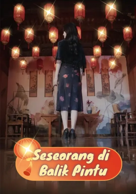 Poster Seseorang di Balik Pintu