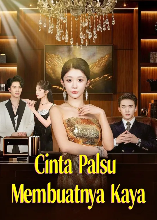 Poster Cinta Palsu Membuatnya Kaya