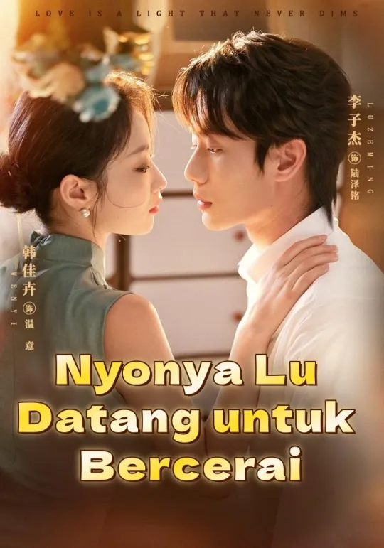 Poster Nyonya Lu Datang untuk Bercerai