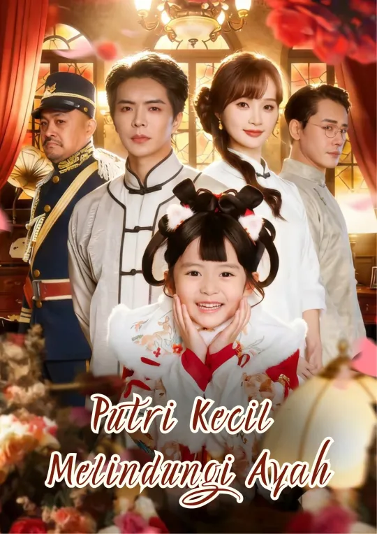 Poster Putri Kecil Melindungi Ayah